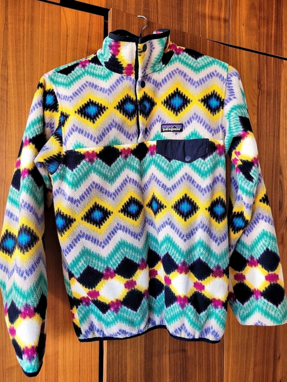 Patagonia Synchilla Snap-T Pullover Geometric Fleece XXS